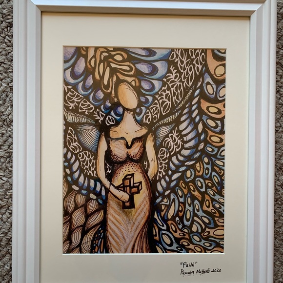 Other - COPY - COPY - Faith- Original abstract female pai…